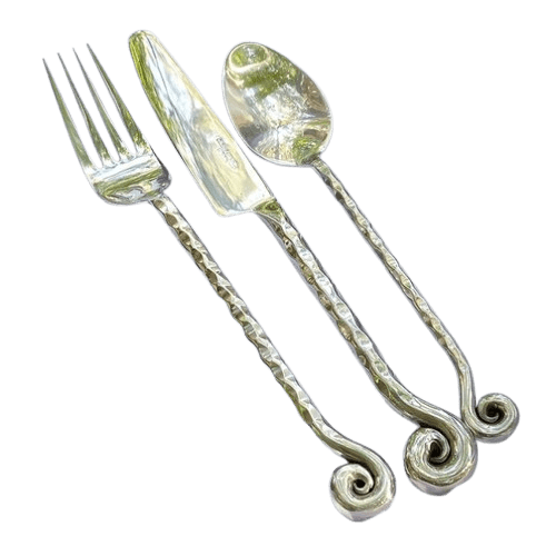 BRASS CUTLURY (POLISH) SET OF 3